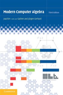 Book cover: Modern Computer Algebra, by Joachim von zur Gathen (preview)