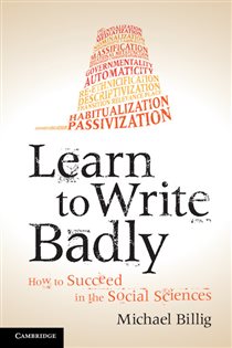 Book cover: Learn to Write Badly, by Michael Billig (preview)