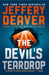 Book cover: The Devil's Teardrop, by Jeffery Deaver (preview)