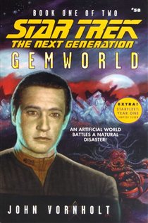 Book cover: Gemworld (Book 58 of Star Trek: The Next Generation) by John Vornholt (preview)