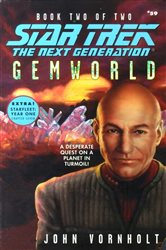 Book cover: Gemworld (Book 59 of Star Trek: The Next Generation) by John Vornholt (preview)