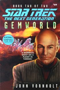 Book cover: Gemworld (Book 59 of Star Trek: The Next Generation) by John Vornholt (preview)