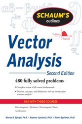 Book cover: Schaum's Outline of Vector Analysis, 2ed, by Murray R. Spiegel (preview)