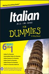 Book cover: Italian All-in-One For Dummies, by Antonietta Di Pietro (preview)