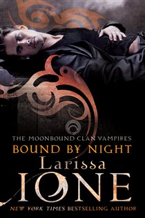 Book cover: Bound By Night (Book 1 of Moonbound Clan) by Larissa Ione (preview)
