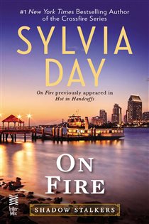 Book cover: On Fire (Book 4 of Shadow Stalkers) by Sylvia Day (preview)