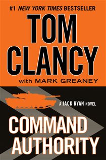 Book cover: Command Authority (Book 13 of A Jack Ryan Novel) by Tom Clancy (preview)