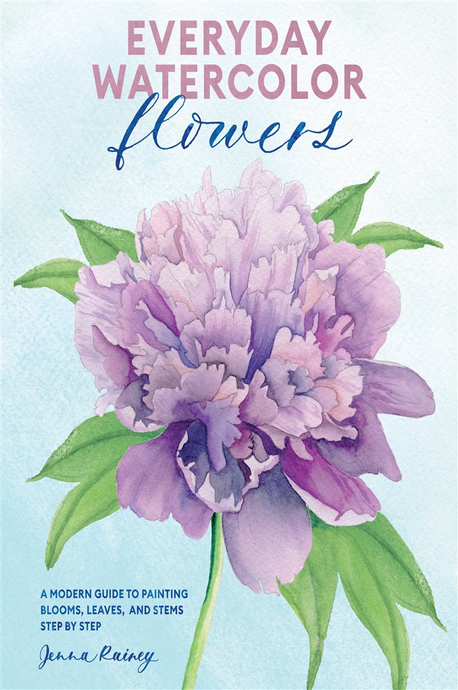 Everyday Watercolor Flowers by Jenna Rainey (ebook)