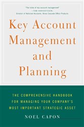 Book cover: Key Account Management and Planning, by Noel Capon (preview)