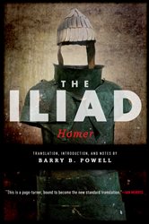 Book cover: The Iliad, by Barry B. Powell (preview)
