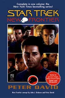 Book cover: New Frontier, by Peter David (preview)