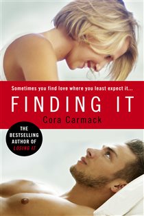 Book cover: Finding It, by Cora Carmack (preview)