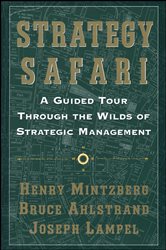 Book cover: Strategy Safari, by Bruce Ahlstrand (preview)