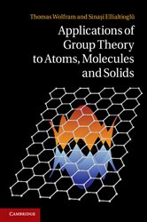 Book cover: Applications of Group Theory to Atoms, Molecules, and Solids, by Thomas Wolfram (preview)