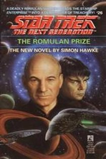 Book cover: The Romulan Prize (Book 26 of Star Trek: The Next Generation) by Simon Hawke (preview)
