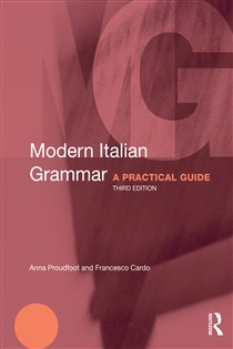 Book cover: Modern Italian Grammar, by Anna Proudfoot (preview)