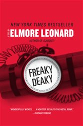 Book cover: Freaky Deaky, by Elmore Leonard (preview)