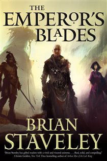 Book cover: The Emperor's Blades (Book 1 of Chronicle of the Unhewn Throne) by Brian Staveley (preview)