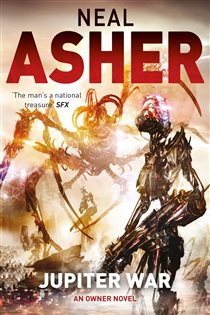 Book cover: Jupiter War (Book 3 of Owner series) by Neal Asher (preview)
