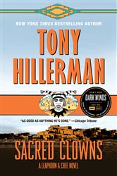 Book cover: Sacred Clowns (Book 11 of A Leaphorn and Chee Novel) by Tony Hillerman (preview)