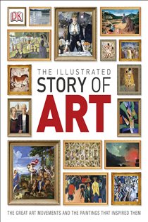 Book cover: The Illustrated Story of Art, by DK (preview)