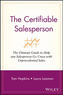 Book cover: The Certifiable Salesperson, by Tom Hopkins (preview)