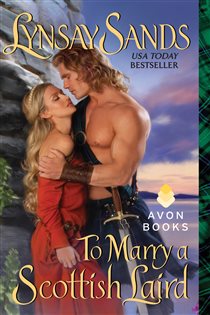 Book cover: To Marry a Scottish Laird (Book 2 of The Highland Brides) by Lynsay Sands (preview)
