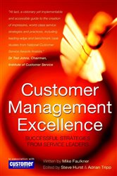 Book cover: Customer Management Excellence, by Mike Faulkner (preview)