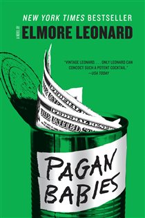 Book cover: Pagan Babies, by Elmore Leonard (preview)