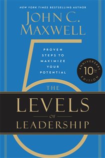 Book cover: The 5 Levels of Leadership, by John C. Maxwell (preview)