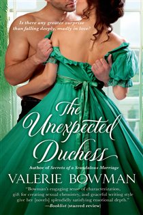 Book cover: The Unexpected Duchess (Book 1 of Playful Brides) by Valerie Bowman (preview)