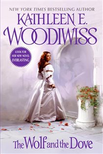 Book cover: Wolf and the Dove, by Kathleen E. Woodiwiss (preview)