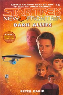 Book cover: Dark Allies (Book 8 of Star Trek: The Next Generation) by Peter David (preview)