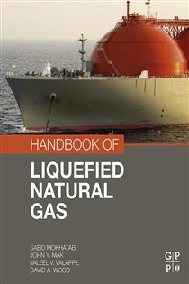 Book cover: Handbook of Liquefied Natural Gas, by Saeid Mokhatab (preview)