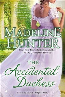 Book cover: The Accidental Duchess (Book 4 of Fairbourne Quartet) by Madeline Hunter (preview)