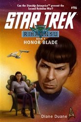 Book cover: Honor Blade (Book 96 of Star Trek: The Original Series) by Diane Duane (preview)