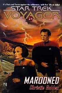 Book cover: Marooned, by Christie Golden (preview)