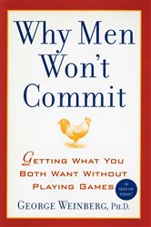 Book cover: Why Men Won't Commit, by George Weinberg (preview)
