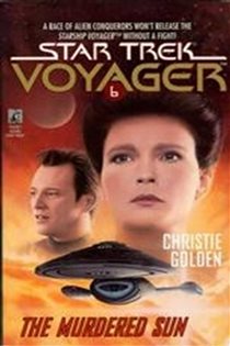 Book cover: The Murdered Sun, by Christie Golden (preview)