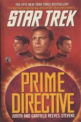 Book cover: Prime Directive, by Judith Reeves-Stevens (preview)