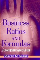 Book cover: Business Ratios and Formulas, by Steven M. Bragg (preview)