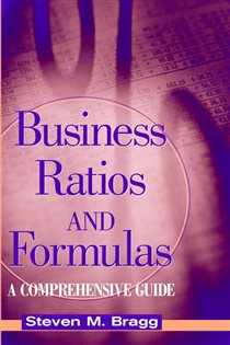 Book cover: Business Ratios and Formulas, by Steven M. Bragg (preview)