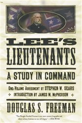 Book cover: Lee's Lieutenants, by Douglas Southall Freeman (preview)
