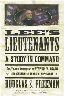 Book cover: Lee's Lieutenants, by Douglas Southall Freeman (preview)