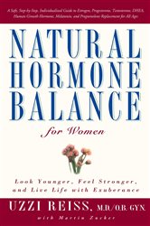 Book cover: Natural Hormone Balance for Women, by Uzzi Reiss (preview)