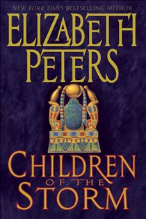 Book cover: Children of the Storm (Book 15 of Amelia Peabody Series) by Elizabeth Peters (preview)
