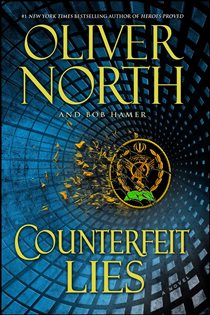 Book cover: Counterfeit Lies, by Oliver North (preview)