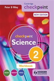 Book cover: Cambridge Checkpoint Science Workbook 2, by Peter Riley (preview)