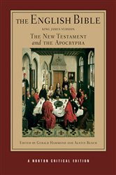 Book cover: The English Bible, King James Version: The New Testament and The Apocrypha (Book 0 of Norton Critical Editions) edited by Gerald Hammond (preview)