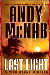 Book cover: Last Light, by Andy McNab (preview)